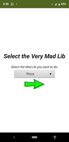 Very Mad Libs Pro - Screenshot 2