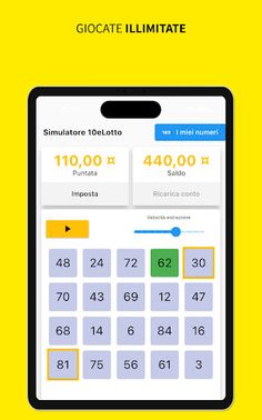 Simulatore 10eLotto - Screenshot 3