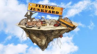 Flying Truck Junkyard Parking - Screenshot 1