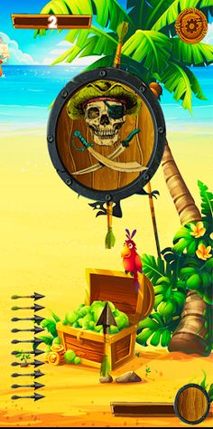 hit pirate knife - Screenshot 4