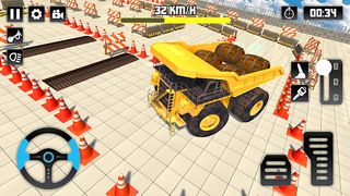 Dump Truck Parking Games - Screenshot 1