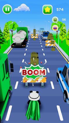 Panda A-Runner - Screenshot 3