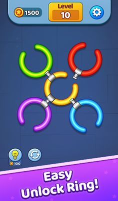 Rotate Rings - Circle Puzzle - Screenshot 2