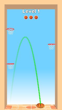 Pin BasketBall - Screenshot 1