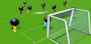 Crazy Kickball Soccer Games 3D - Screenshot 1