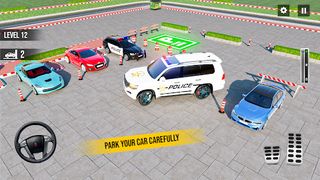 Police Prado Car Parking 3D - Screenshot 1