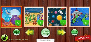 Robotic Friends Puzzles - Screenshot 2