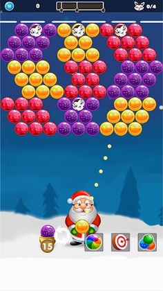 Christmas Bubbles Shooter - Screenshot 4