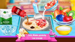 Ice Cream Roll Maker DIY Games - Screenshot 1