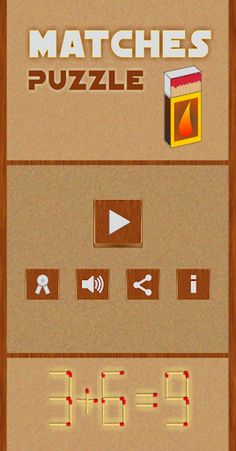 Matches Puzzle - Screenshot 1