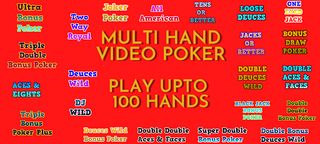 Video Poker - Multi Hand Poker - Screenshot 1