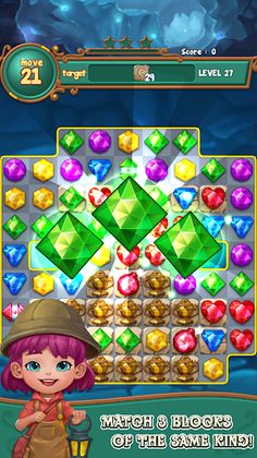 Jewels Adventure - Screenshot 1