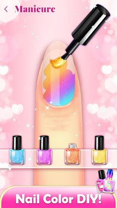 Nail Artist Salon Makeup Games - Screenshot 2