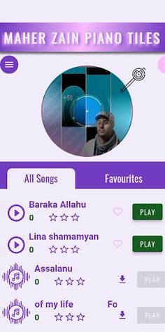 Maher Zain Piano Tiles - Screenshot 3