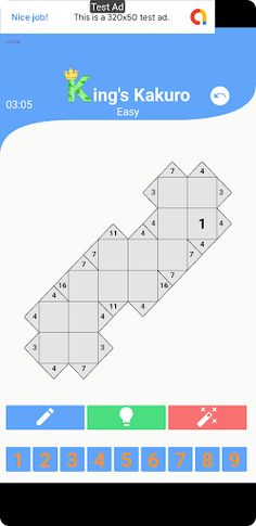 King's Kakuro - Screenshot 4