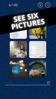 SixPic: Guess the Word - Screenshot 1
