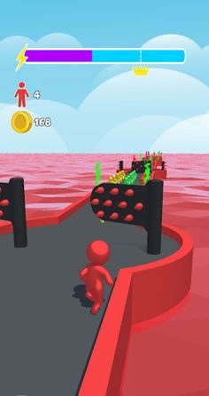 Giant rush color run race - Screenshot 3