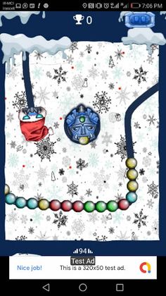 Winter ball deluxe shoot game - Screenshot 3