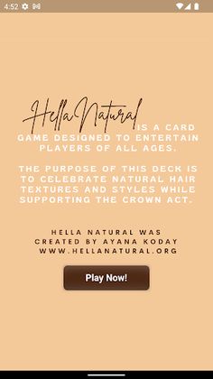 Hella Natural - Screenshot 1