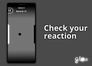 Glow - neon ball hockey - Screenshot 1