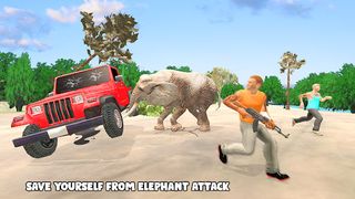 Wild Jungle Animal Hunter Game - Screenshot 1