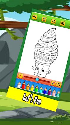 Fast Food Coloring Book - Screenshot 2