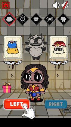 Left or Right: Amanda Dress Up - Screenshot 1