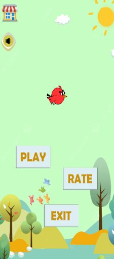2D Flying Bird - Screenshot 3