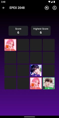 EPEX 2048 Game - Screenshot 3