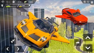 Real Sports Flying Car 3d - Screenshot 1