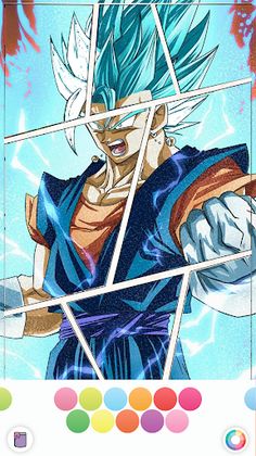Dragon Ultra Instinct Coloring - Screenshot 2