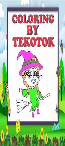 Witch Coloring - Screenshot 1