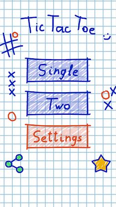 Tic Tac Toe: Two Players - Screenshot 1