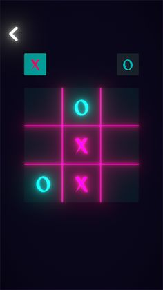 Tic Tac Toe Glow -  XO Game - Screenshot 4