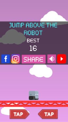 Jump above the robot - Screenshot 1