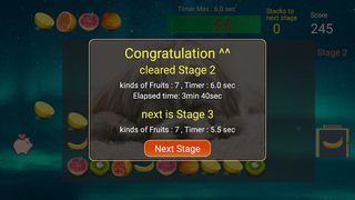 Fruits Pop Pop(Fruits Puzzle) - Screenshot 2