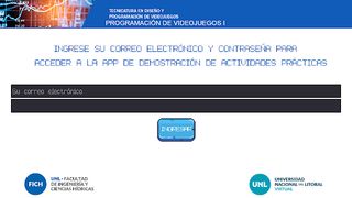 UNL-FICH PVJI - Screenshot 1