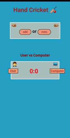 Emoji Hand Cricket - Screenshot 1