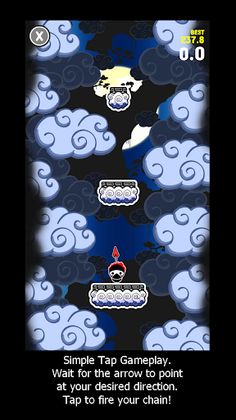 Ninja Up: Grappling Hook Jump - Screenshot 1