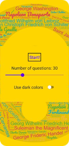 Super Famous People! Fact Quiz - Screenshot 2