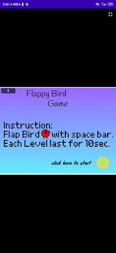 Flap bird - Screenshot 2