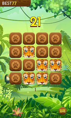 Brain games - Animals - Memory - Screenshot 1