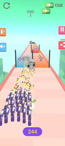 Weapon race - Gun fest 3d - Screenshot 1