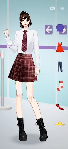 Model Dressup (Girl Version) - Screenshot 1