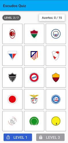 Escudos Quiz - Adivinhe o time - Screenshot 2