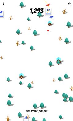 Downhill Slalom Mountain Run - Screenshot 3