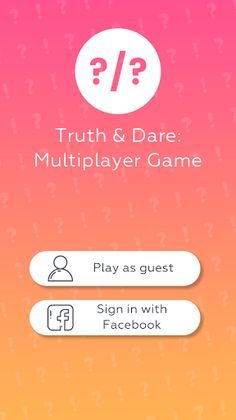 Truth & Dare: Multiplayer Game - Screenshot 1