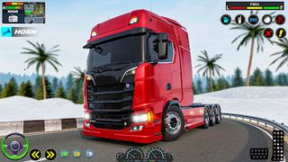 US Cargo Truck Transport 3D - Screenshot 2