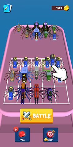 Merge Grima Monster Train Run - Screenshot 4