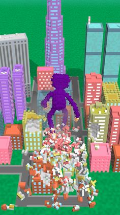 Giant Titans: City Tear Down - Screenshot 1